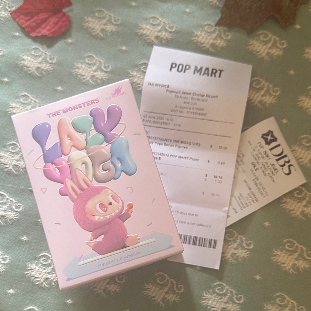 POP MART Labubu The Monsters Lazy Yoga Series Blind Box New Un-opened!